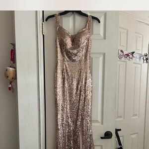 Sequin Evening Gown